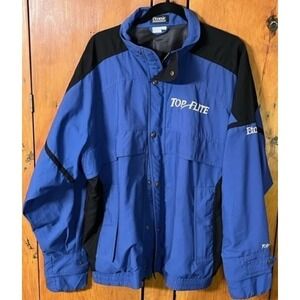 Etonic Golfwear  Men's Blue Wind Breaker Jacket - Top Flite - Size XL